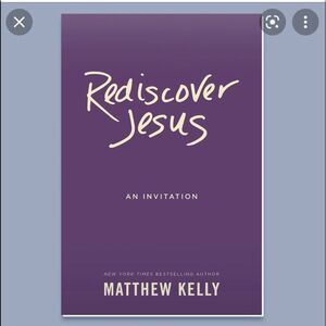 REDISCOVER Jesus by Matthew Kelly Paperback Book